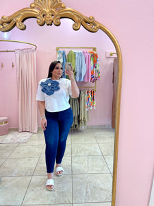 "Rosetta" Crop Top