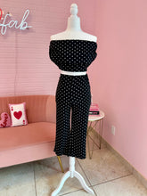 "Jo" Polka Dot Capri Pant