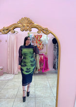 "Venus" Mesh Midi Dress
