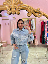 “Leyla” Ribbed Lace Baggy Jeans