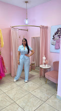 "Idra" Textured Crinkle Top Co-ord Pant Set