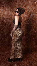 "Madonna" Leopard Maxi Gown