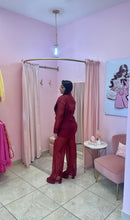 "Glenda" Organza Sheer Co-ord Pant Set
