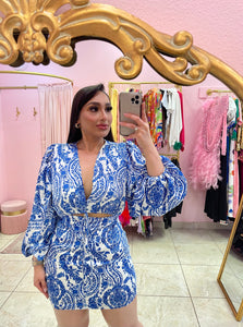 "Valda" Satin Mini Dress