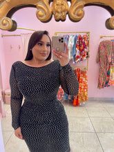 "Garavani" Mesh Midi Dress