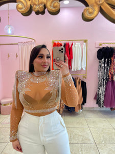 "JLO" Mesh Bodysuit