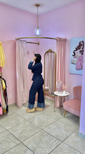 "Bybel" Denim Blazer Co-ord Pant Set