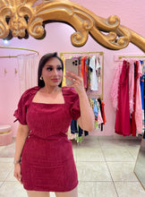 "Nalia" Corduroy Mini Dress