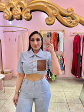 "Misty" Crop Top Co-ord Pant Set