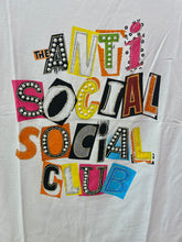 "Anti Social" Graphic Print Tee