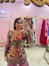 "Emmi"Sequin Maxi Gown