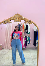 "Harlow" Girl Print Tee