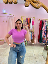 “Kendall” Ribbed Crop Top