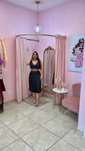 "Irati" Satin Polka Dot Lace Cami Co-ord Skirt Set