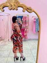 "Marcela" Mesh Midi Dress
