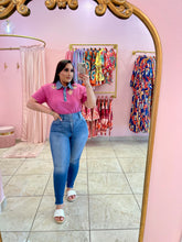 "Sweetheart" Embellished Polo