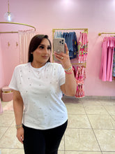 "Lexi" Rhinestone Tee