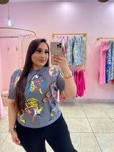 "Zenon" Girls Print Tee