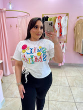 "Smile Smile" Graphic Print Tee