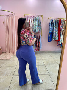 "You're Cute" Purple Jeans