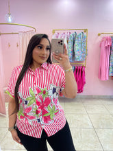 "Torenz" Graphic Print Blouse