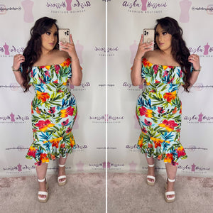 "Tulumi" Midi Dress